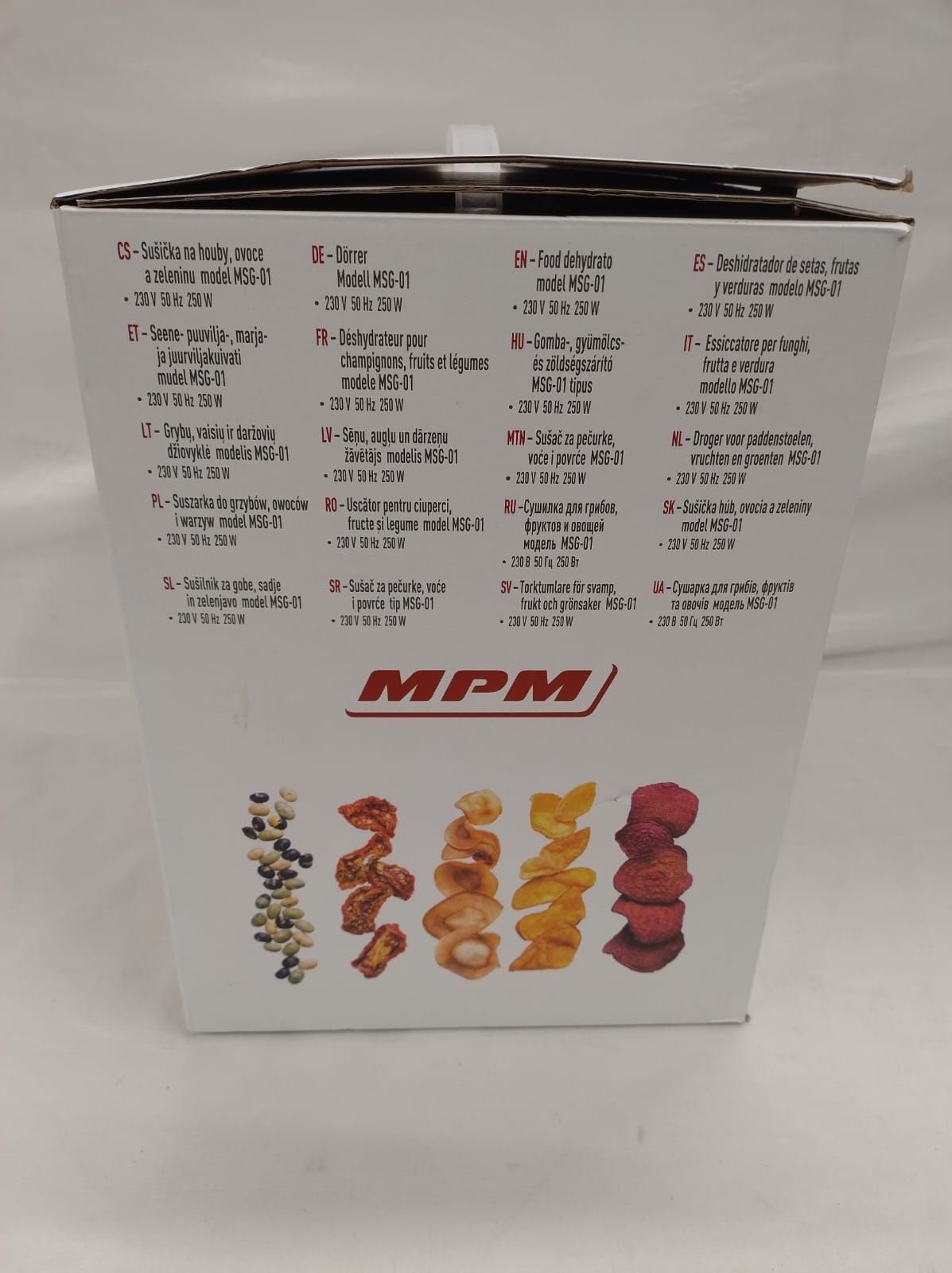 Suszarka spożywcza do owoców i warzyw MPM MGS-01