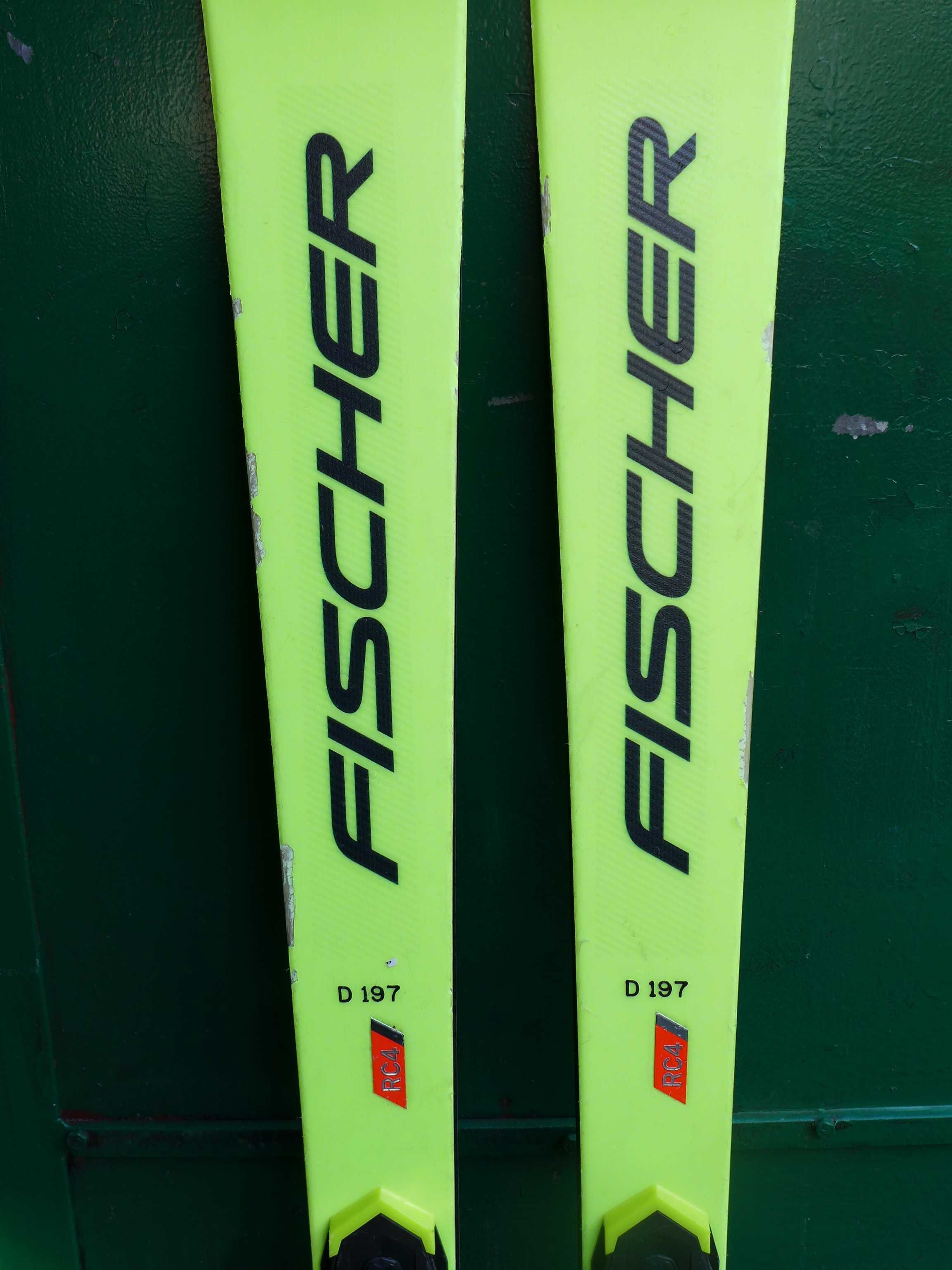 Narty zjazdowe FISCHER RC4 RCS 160 cm