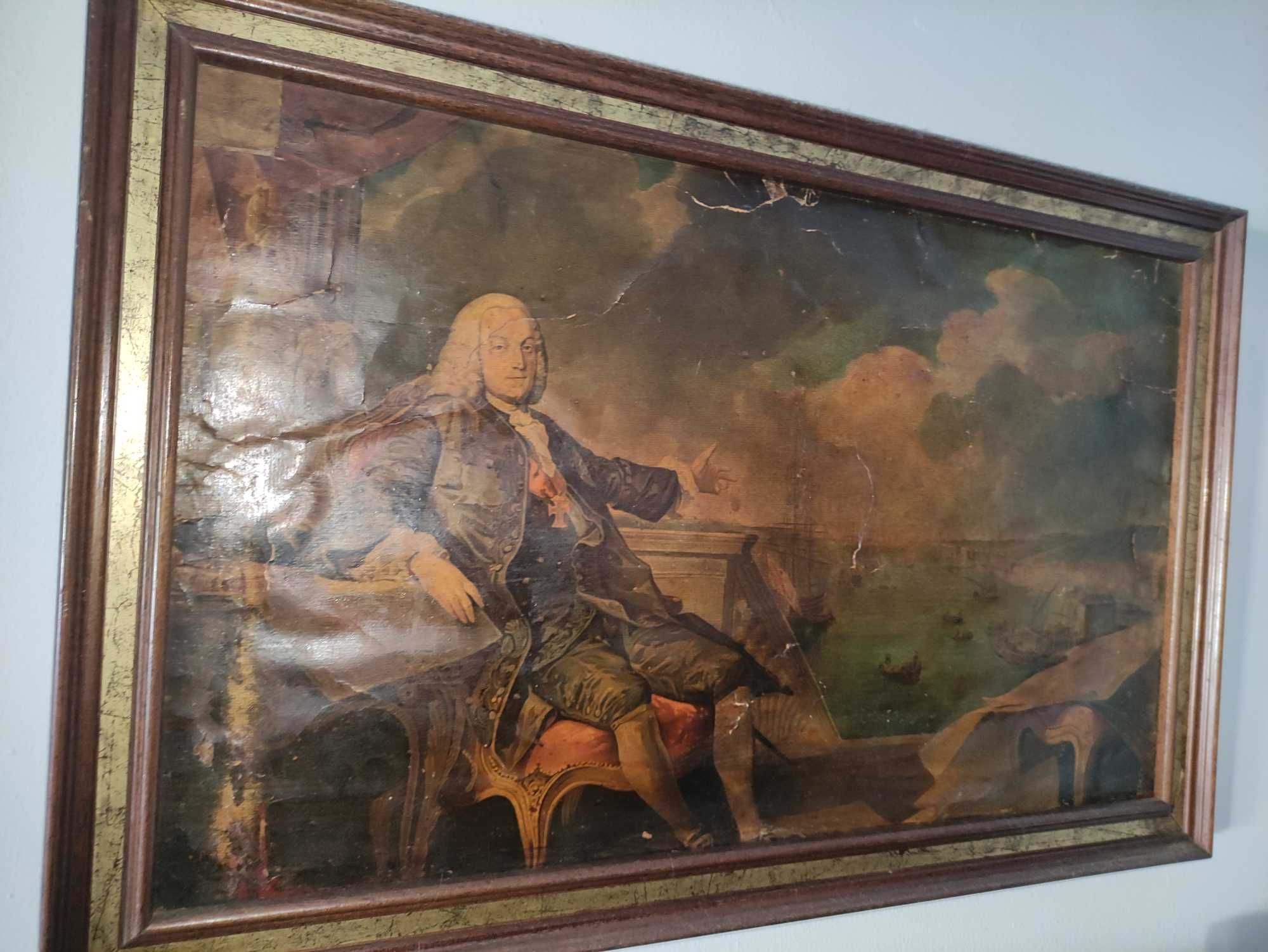 Pintura a óleo Marques de pombal