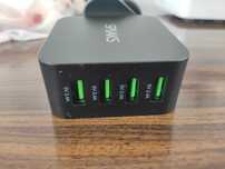 Ładowarka Sieciowa USB 4-Portowa 40W 5V/8A samsung apple