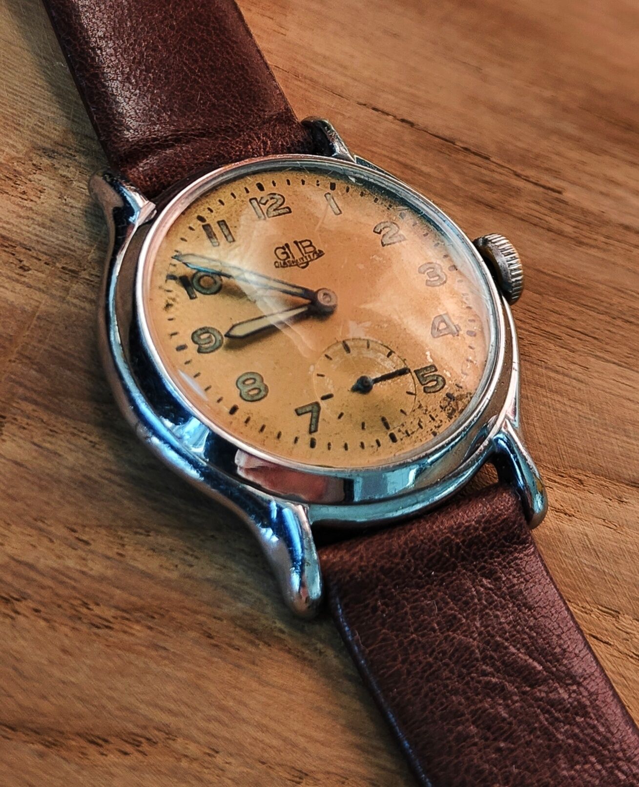 Zegarek męski Glashutte GUB unikatowy vintage lata 50