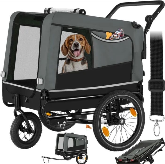 Przyczepka dla Psa lub kota duża pojemna