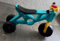 Дитячий біговелі мотоцикл з клаксоном. Orion. (бірюза)