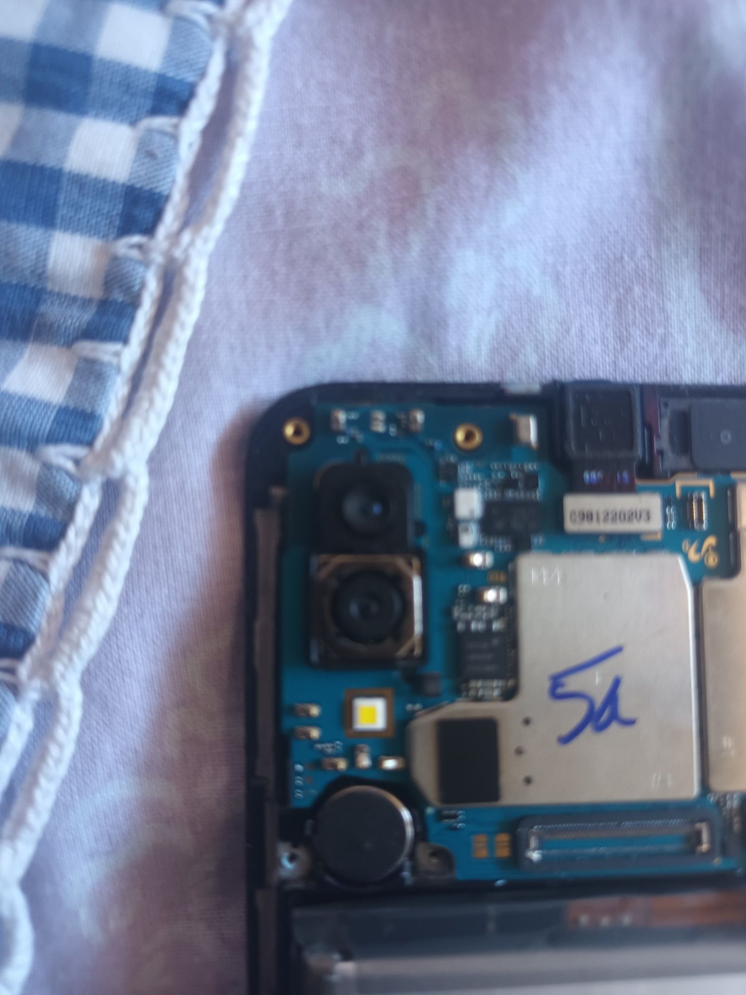 Peça modulos cameras traseiras galaxy a40