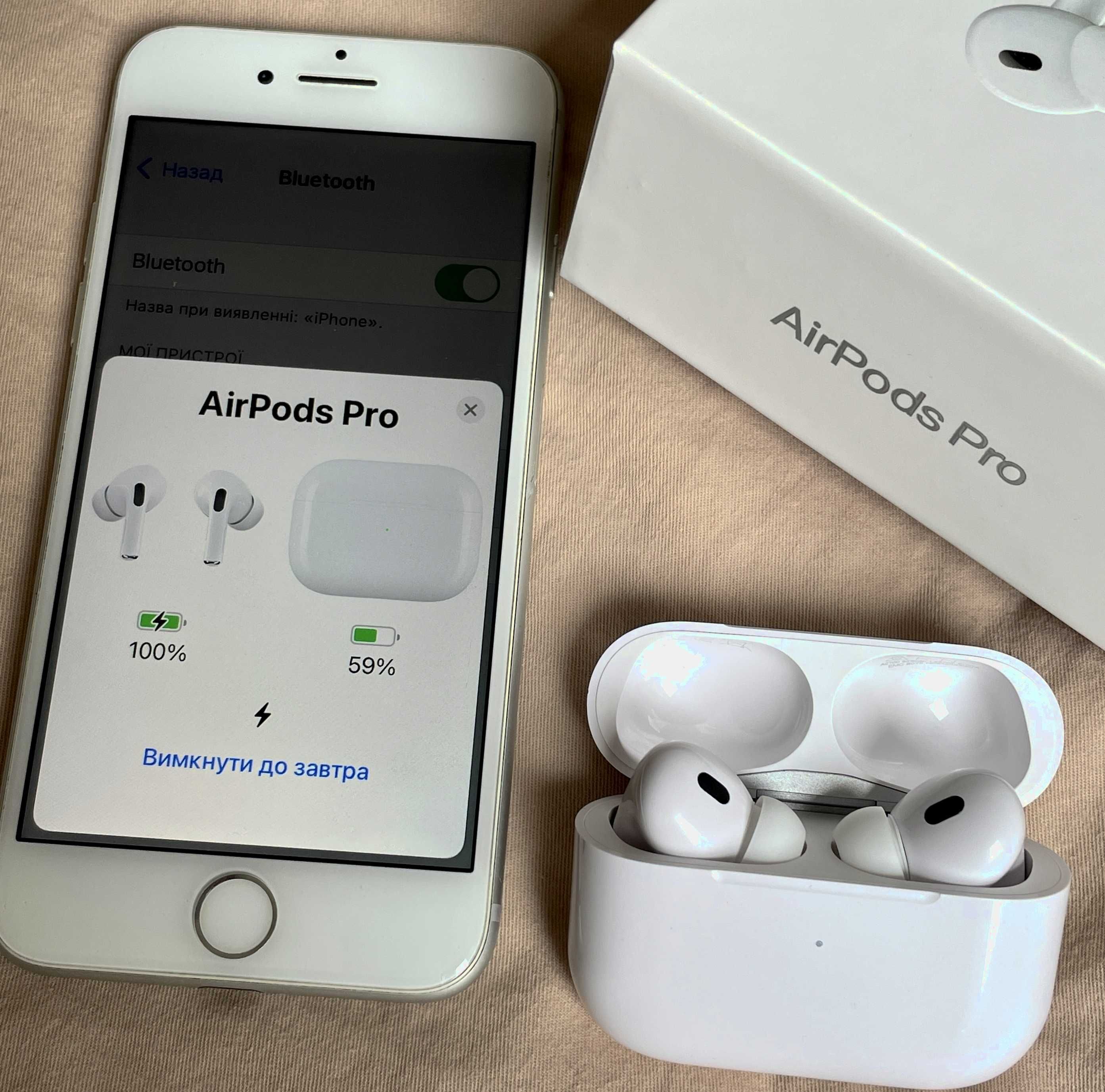 Реальне Шумозаглушення! AirPods pro 2 люкс якість 1:1