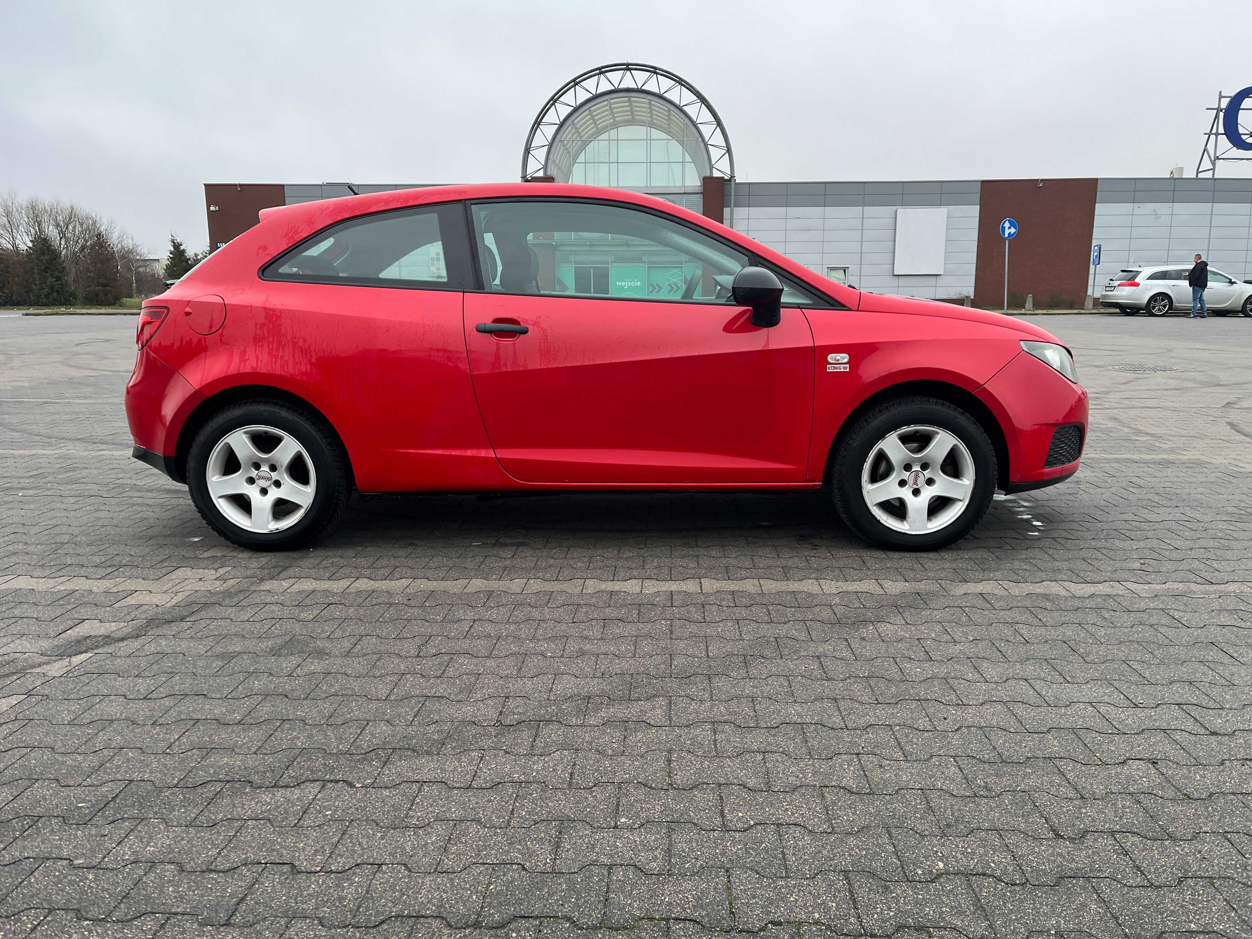 Seat Ibiza IV (6J) 1.2 2009 r | Czerwony | Nowe opony | Nowe hamulce