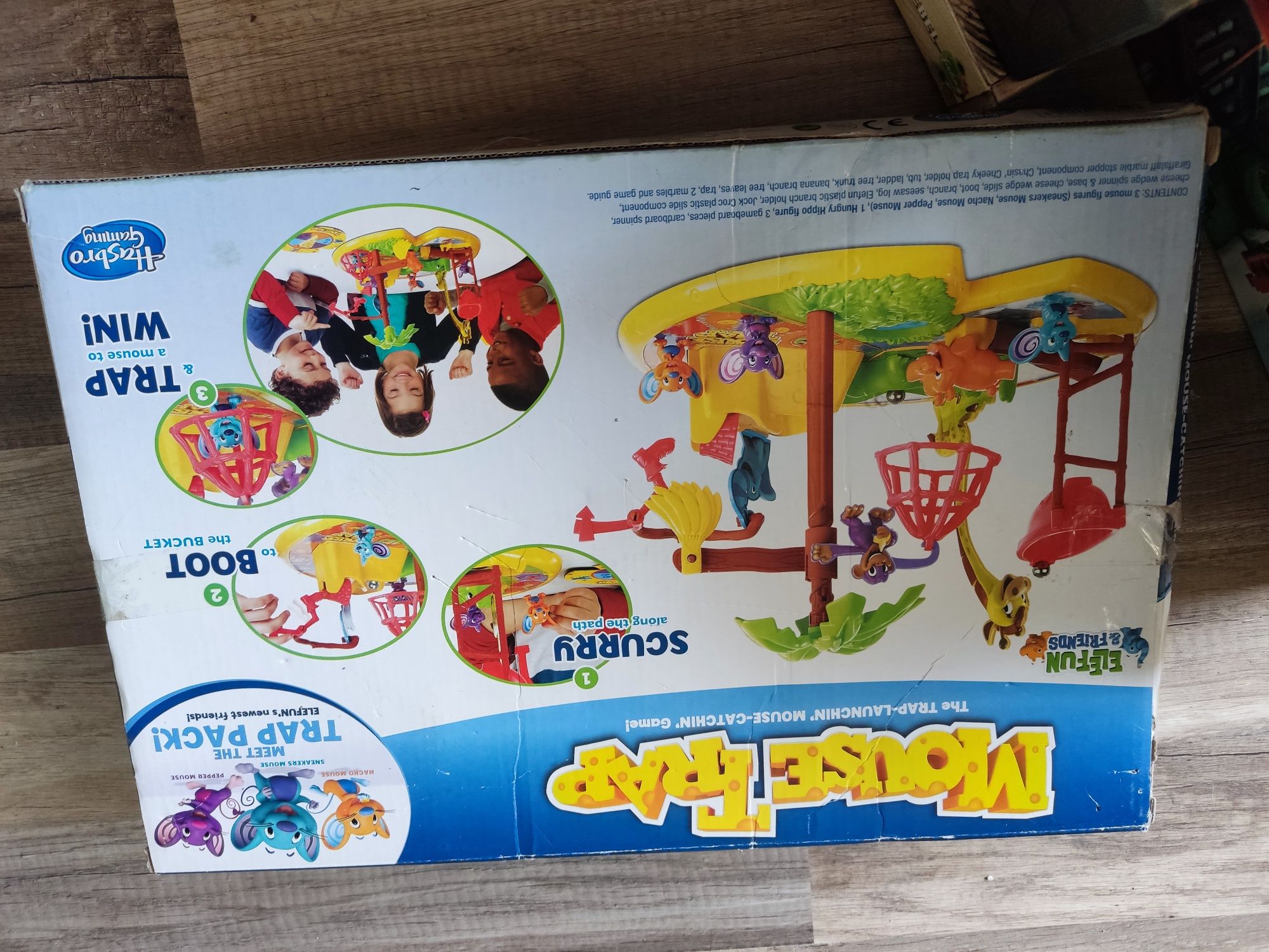 Gra dla dzieci pułapka na myszy Hasbro Mouse Trap