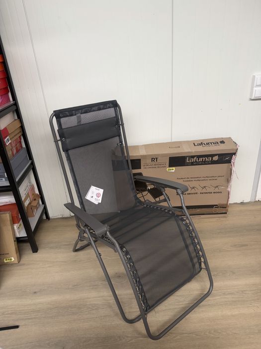 Lafuma Mobilier RT leżak regulowany relaksacyjny składany zero gravity
