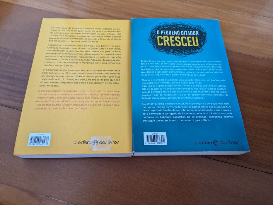 O pequeno ditador e O ditador cresceu de Javier Urra