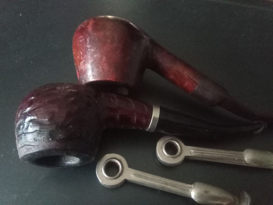Dwie fajki do palenia tytoniu Real Briar