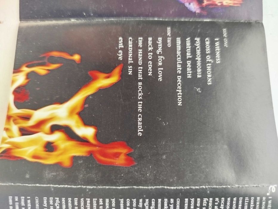 Black Sabbath Cross Purposes kaseta IRS