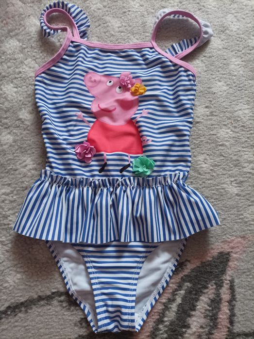 Cool Club, Strój kąpielowy dziewczęcy,  Świnka Peppa 116 cm