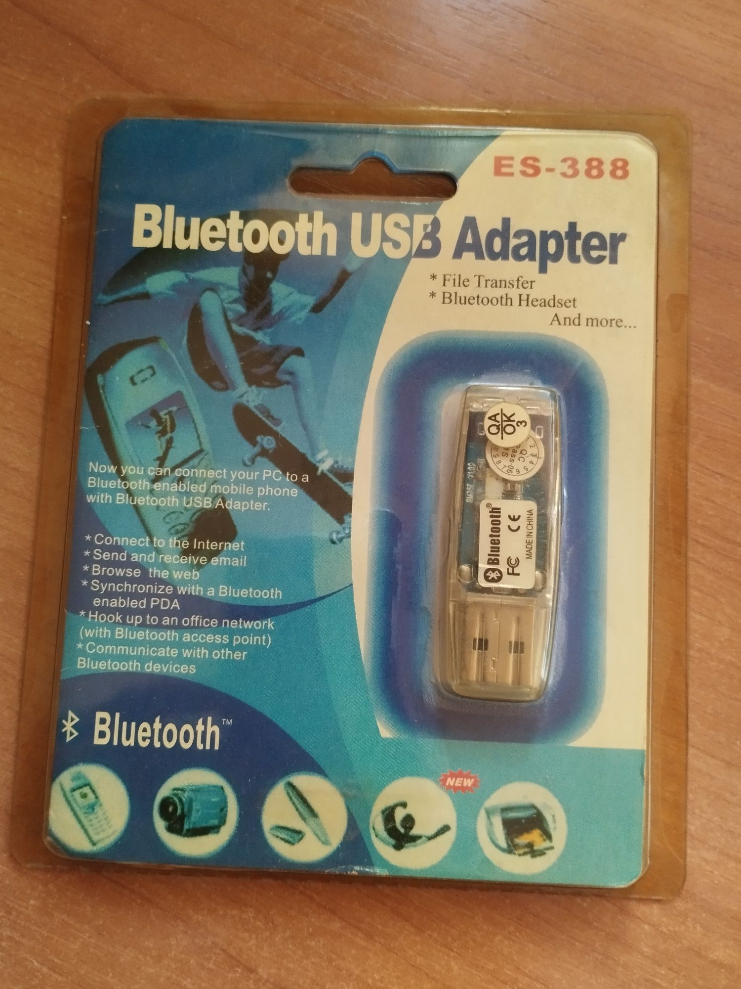 Bluetooth USB Adapter ES-388