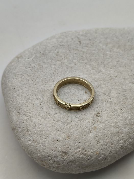 Złoty Pierścionek Różaniec R.10 Pr.585 Nowy Zapraszamy