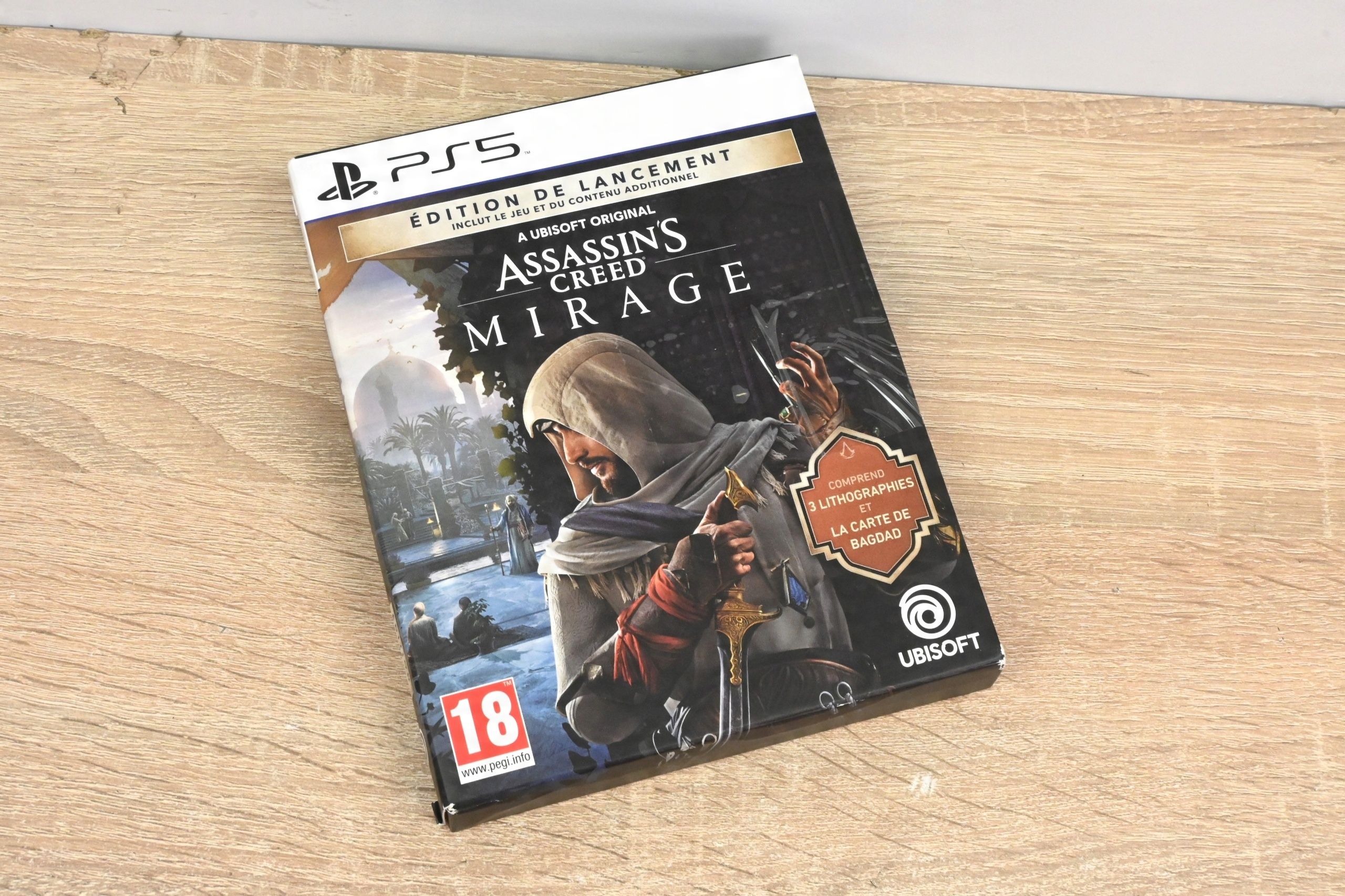 assassin's creed mirage - launch edition sony playstation 5 (ps5)