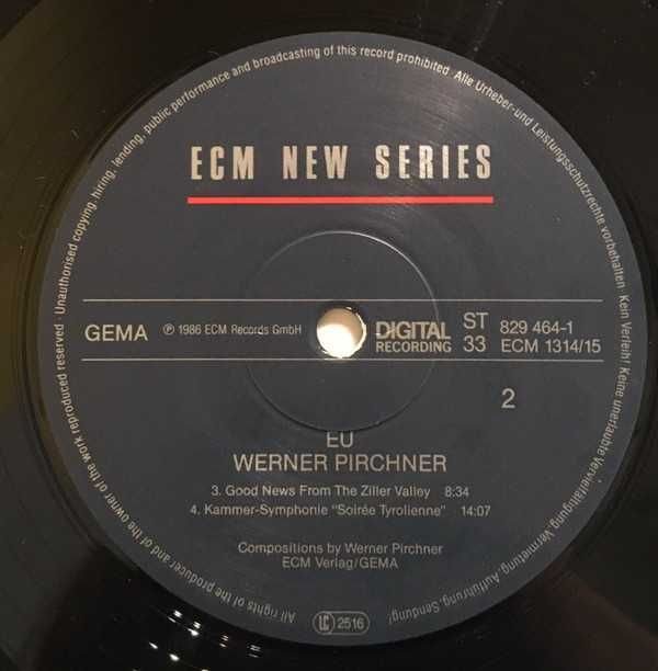 Werner Pirchner ‎– EU