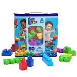 Конструктор Mega Bloks класичний в сумці,60 деталей (DCH55) лего мега