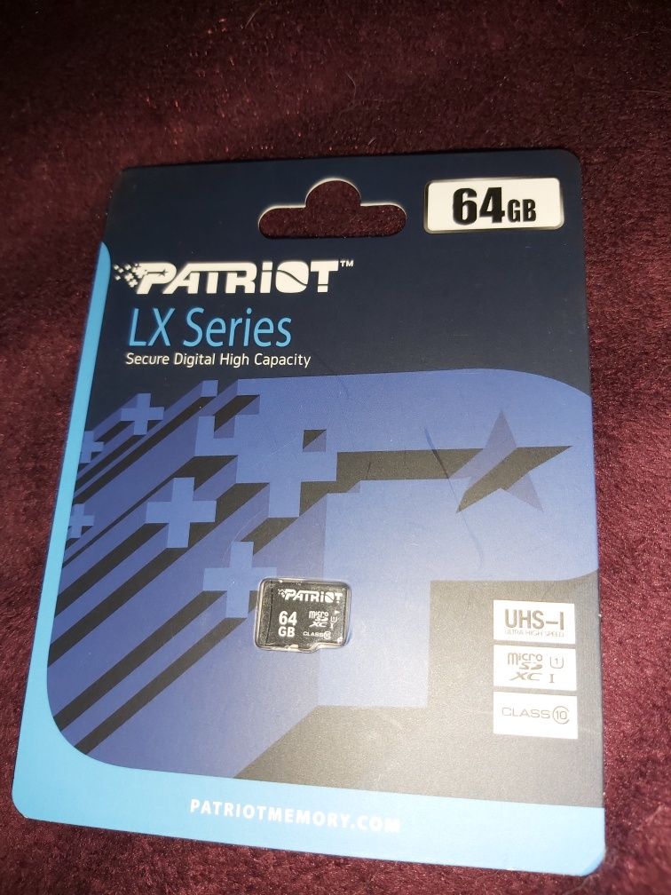 Karta micro 64GB microSDXC Exceria 100MB tablet aparat telefon itp