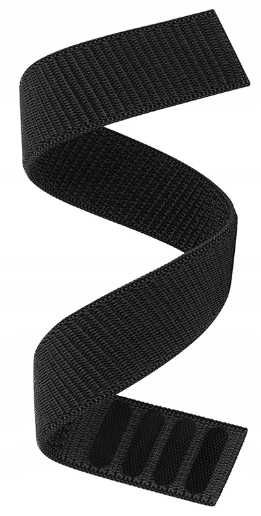 Pasek 26mm Garmin Fenix 5X 6X 7X Nylonowy czarny