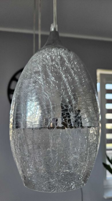 Lampa wisząca Candellux Celia 3 punkty światła E27 Chrom Srebrny