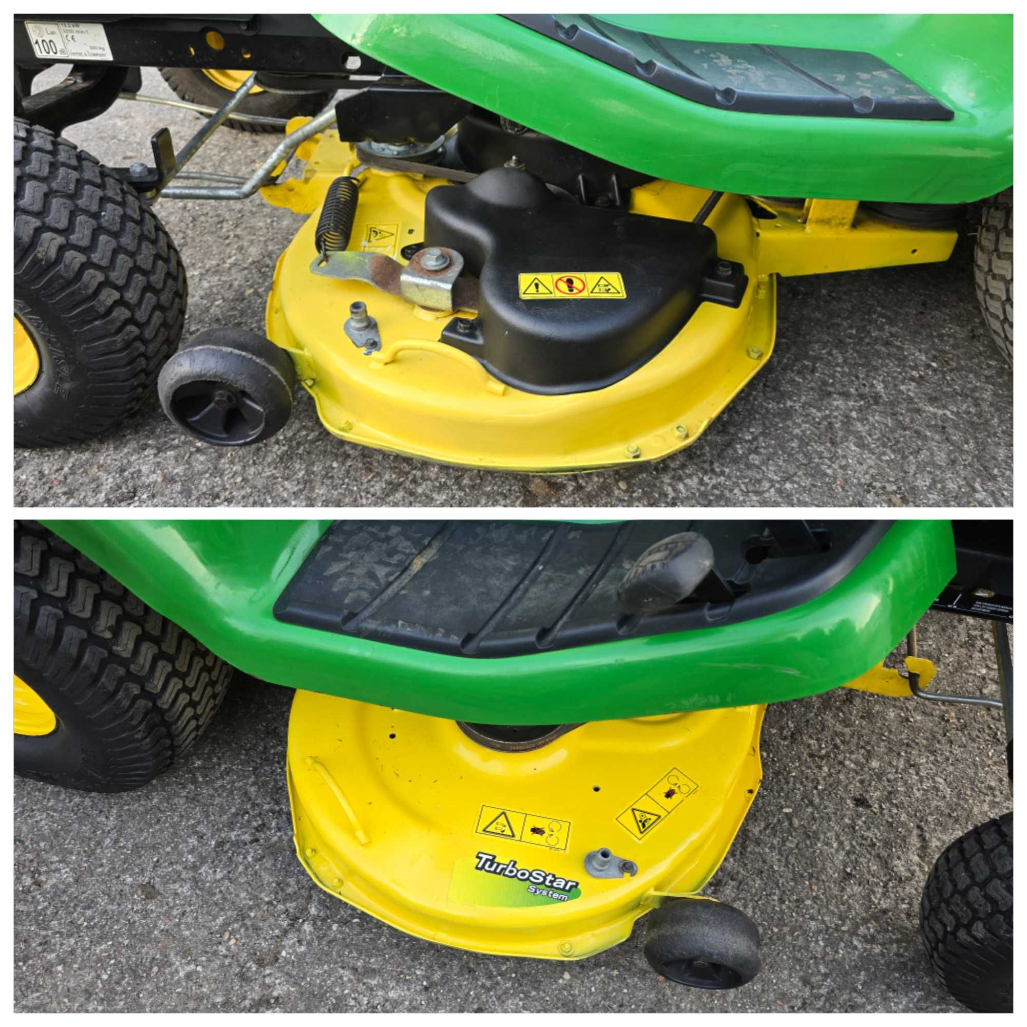 Traktorek kosiarka John Deere X305R 20KM v-ka Kawasaki Oryginał Stan