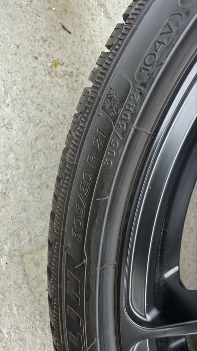Goauto диски Porsche 5/130 r20 r21 9-11j dia71,6 з гумою 305 30 r21