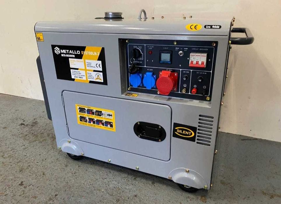 Agregat Prądotwórczy Metallo DG5000W Diesel