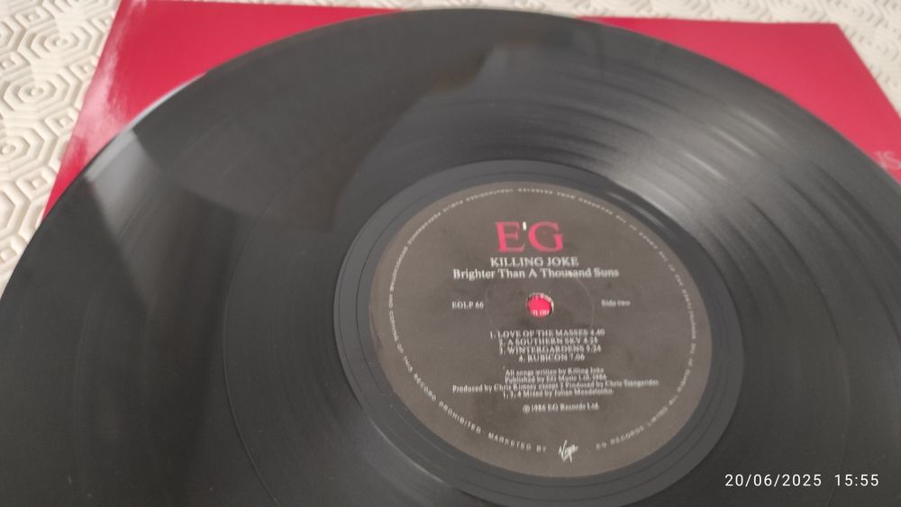 Killing Joke - Brighter Than A Thousand Suns LP