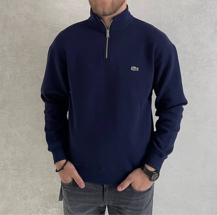 Lacoste кофта 1/3 zip lacoste