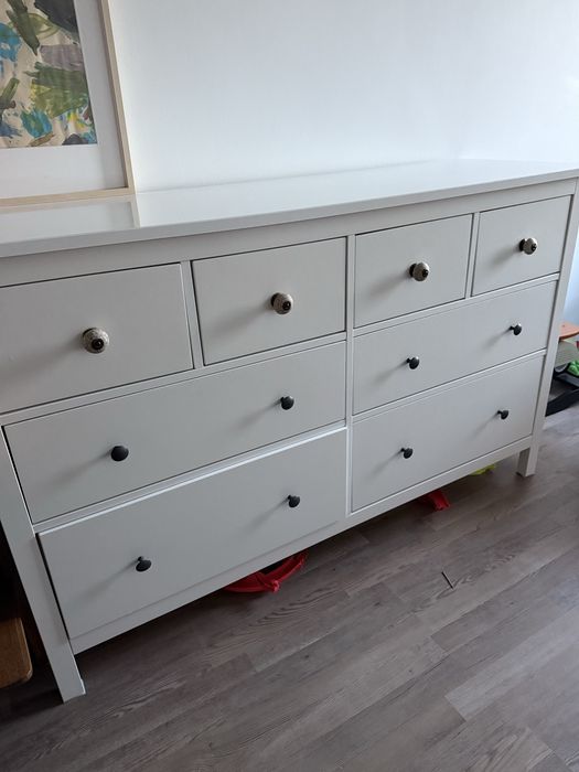 Komoda Ikea Hemnes biała