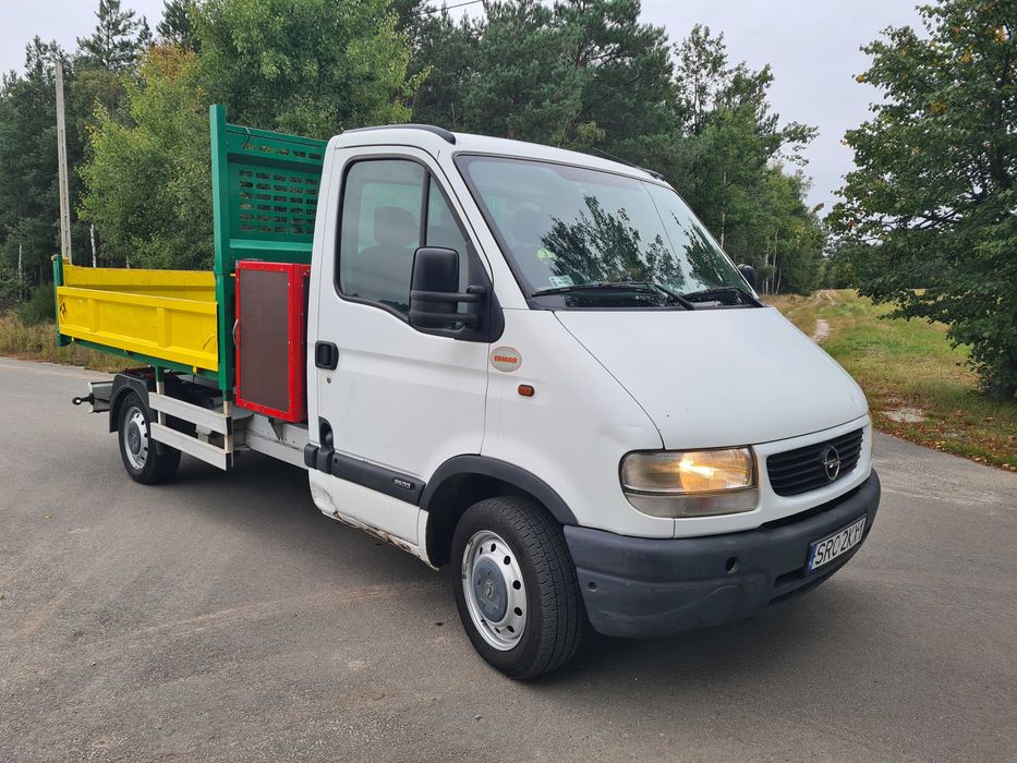Opel Movano 2002 r 2.2 dti wywrotka