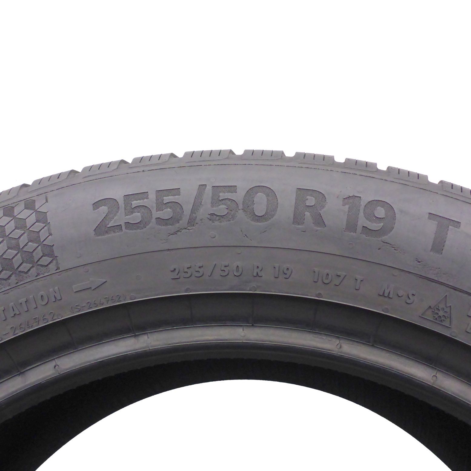 Opony 255/50/19 Continental 255/50R19 107T TS870P zimowe 7,2mm 2022