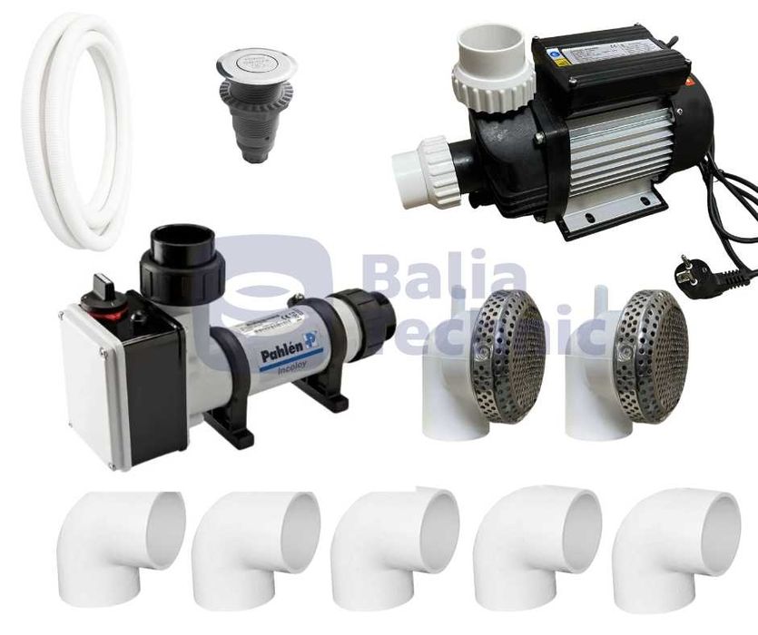 Zestaw do ogrzewania elektrycznego Pahlen – grzałka do balii 6 kW