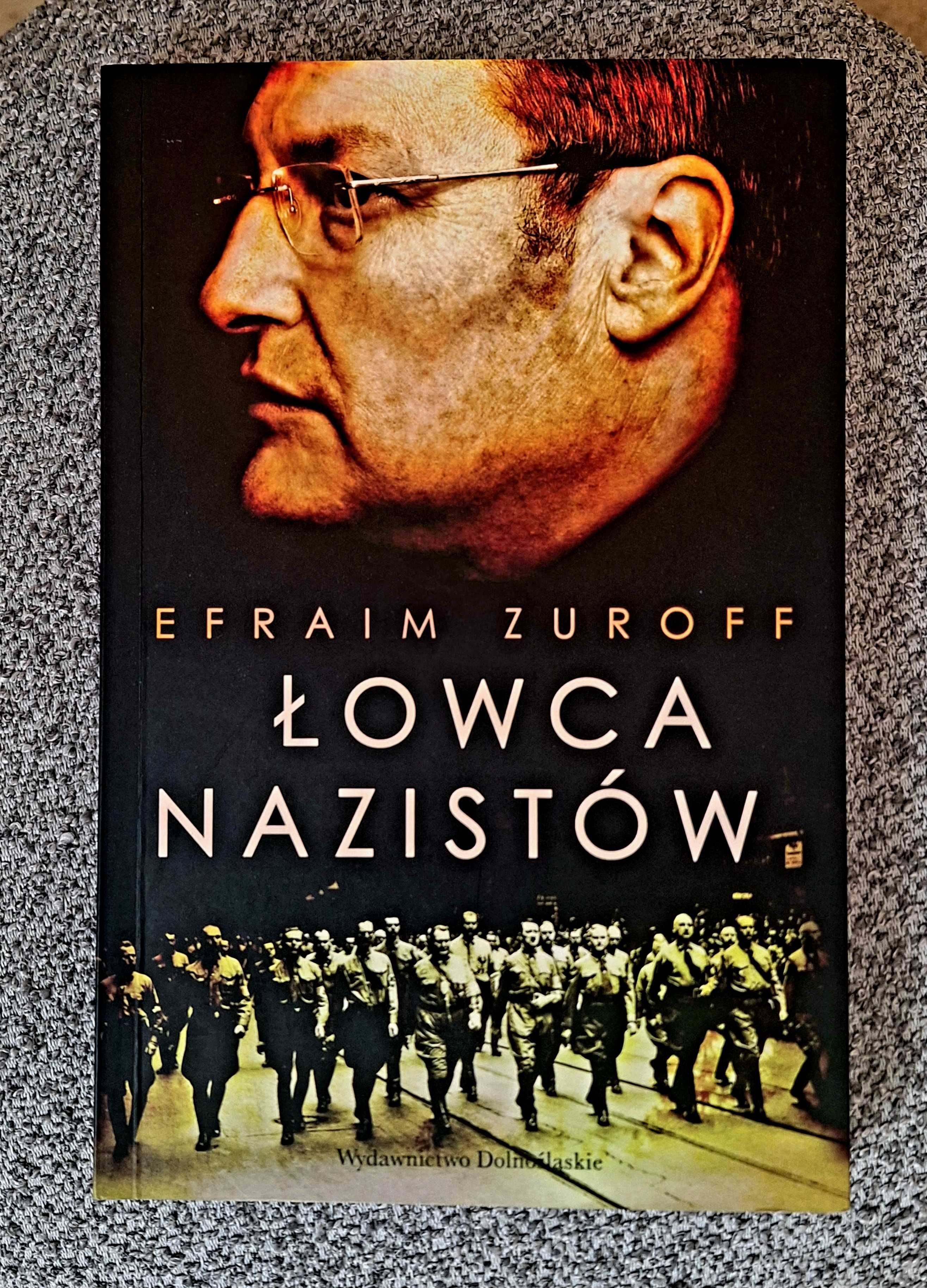 Książka Łowca Nazistów Efraim Zuroff nowa