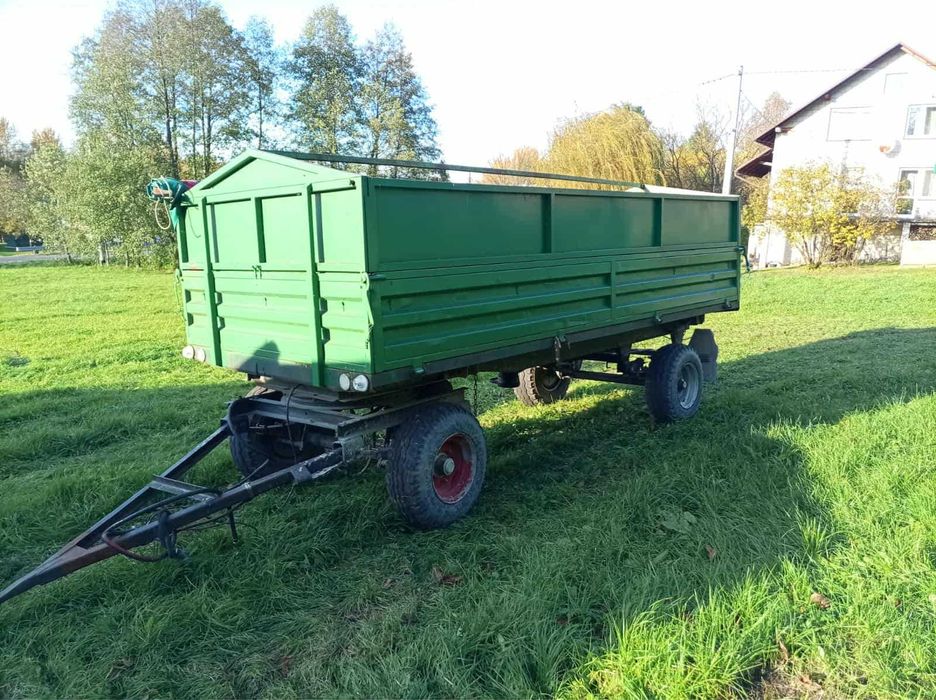 Przyczepa rolnicza 5T BBS - wywrot - zarejestrowana / ubezpieczona !!!