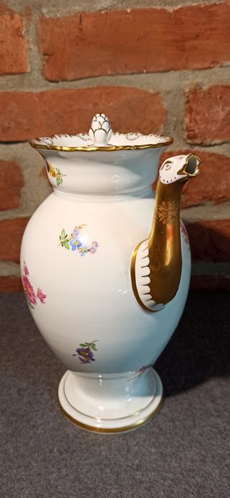 Królewska Porcelana MEISSEN Dzbanek do kawy Miśnia