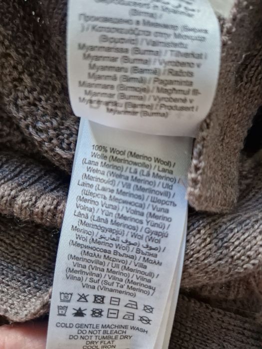 Spodenki wełniane na szelkach 100% merynos name it r 80