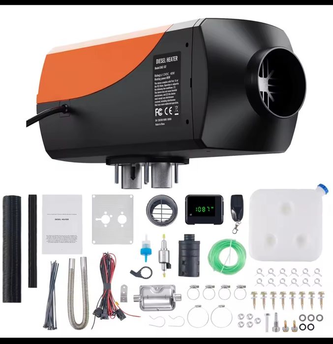 Nagrzewnica webasto do auta Diesel, 12V 8 kW szybkie nagrzewanie nowa