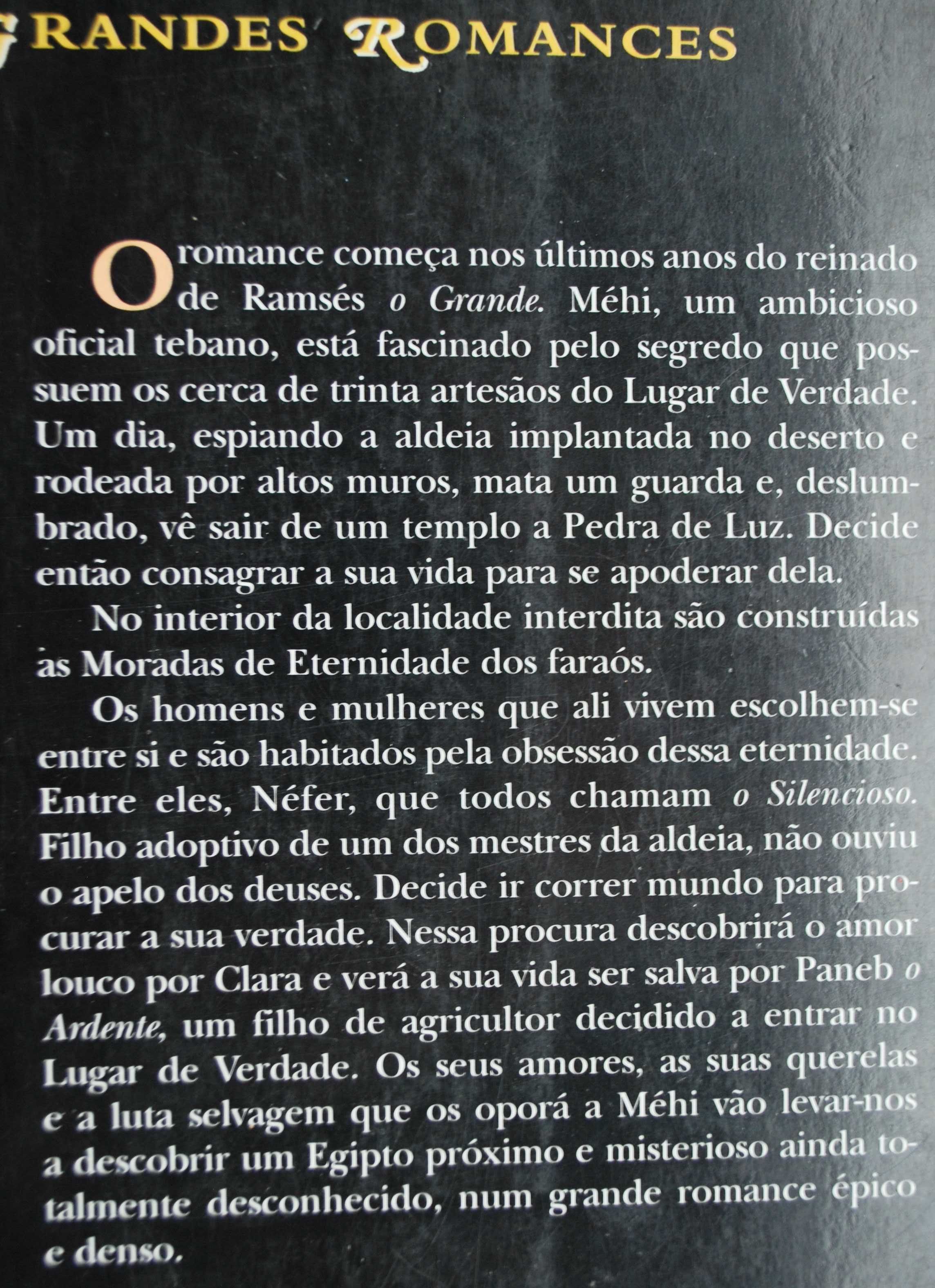 A Pedra de Luz Néfer O Silencioso de Christian Jacq