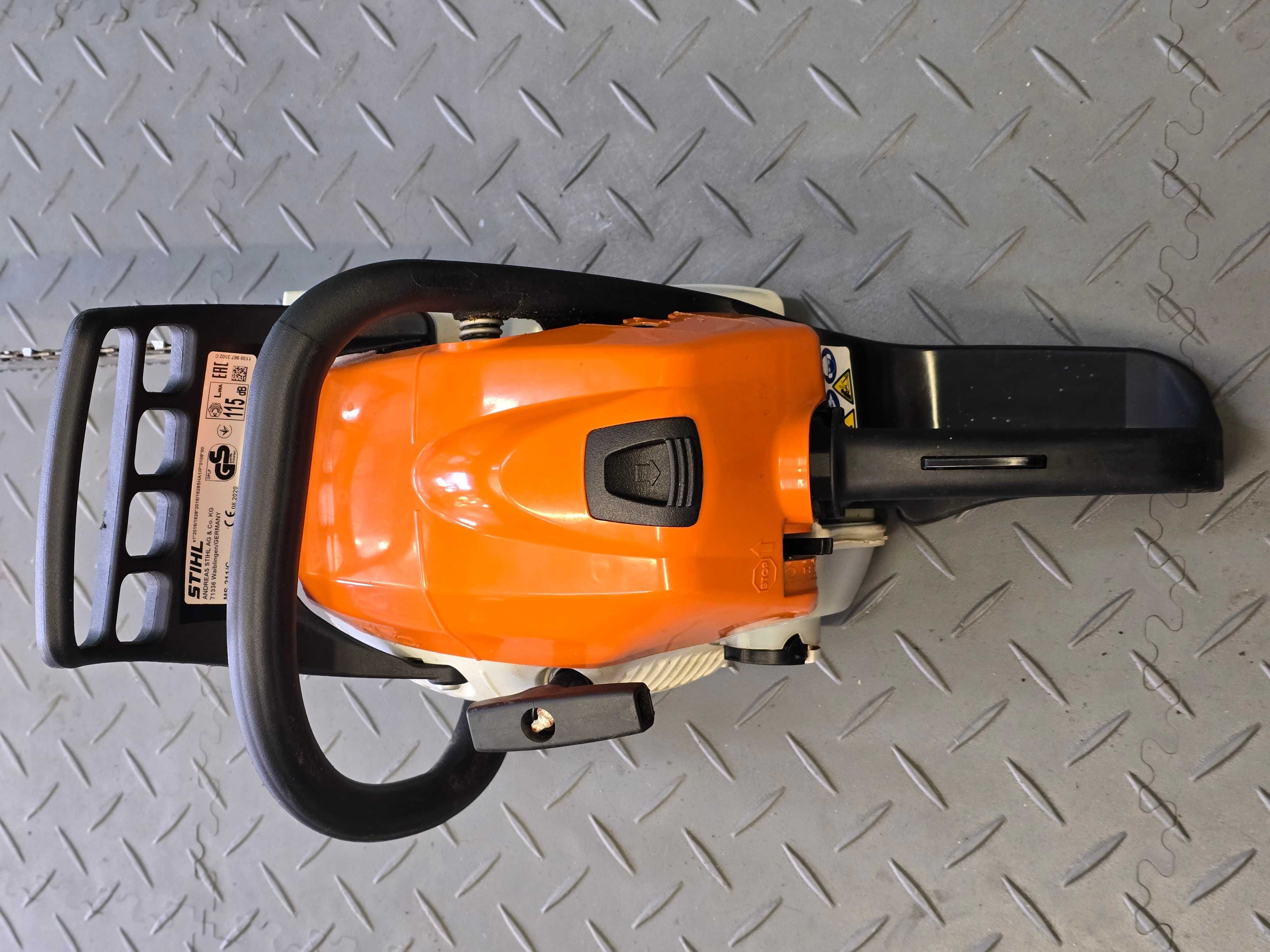 Piła spalinowa STIHL MS 211  uszkodzona
