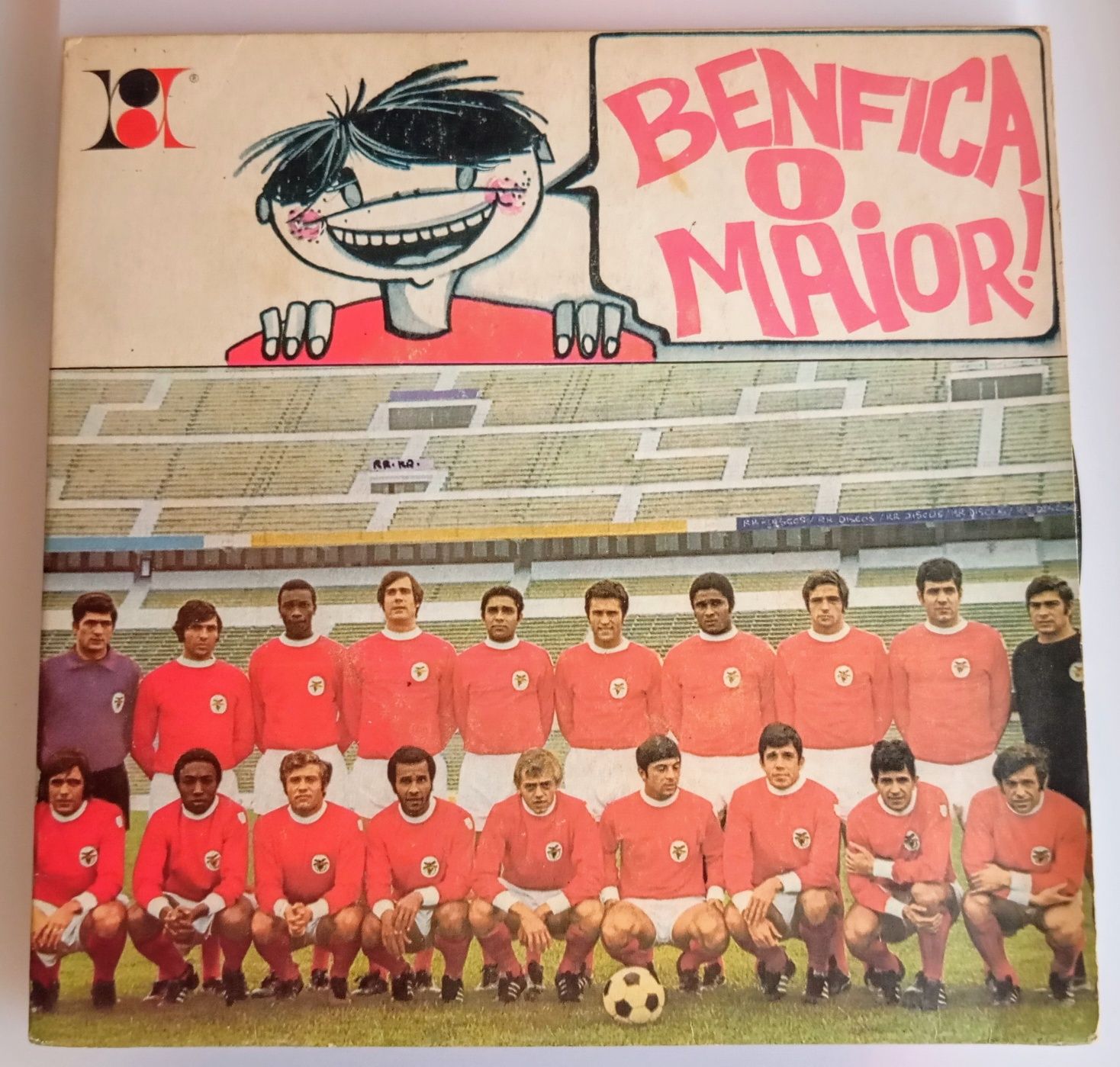 Discos de vinil 7 Benfica.Leia descrição.