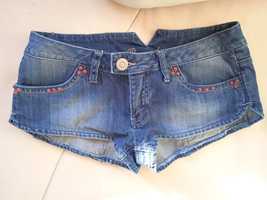 NOWE Szorty Jeansowe One Teaspoon S 36 Spodenki Biodrówki Jeans