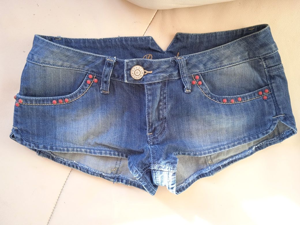 NOWE Szorty Jeansowe One Teaspoon S 36 Spodenki Biodrówki Jeans