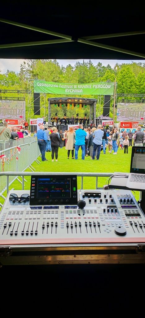 SCENA MOBILNA Profilowana 8x6 Nagłośnienie oświetlenie WYNAJEM!!!