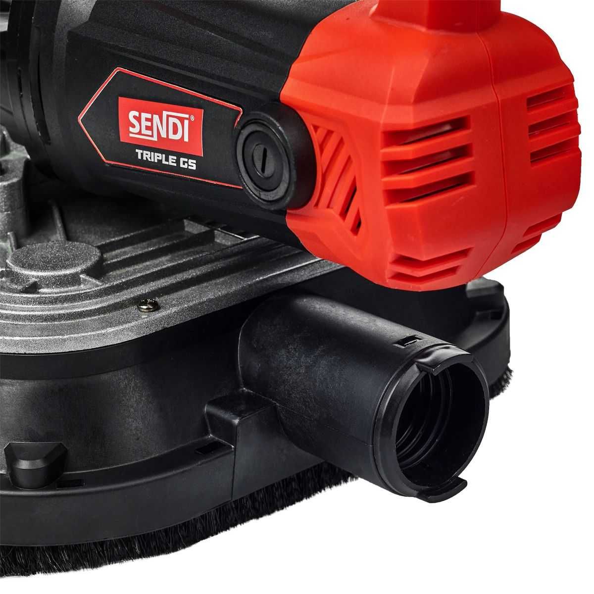 Szlifierka do szlifowania betonu SENDI TRIPPLE GS 2450W z Odpylaniem