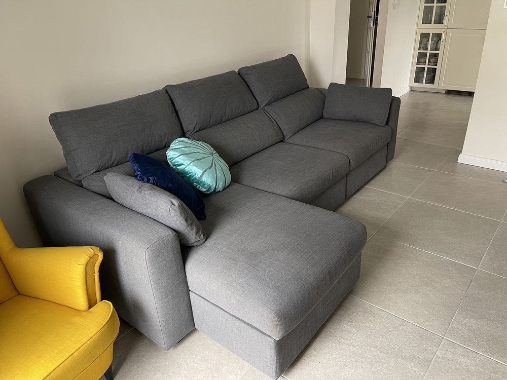 Sofa narożnik ESKILSTUNA wypoczynek kanapa Ikea z funkcją spania