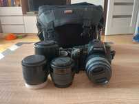Sony α500 + zestaw obiektywów
