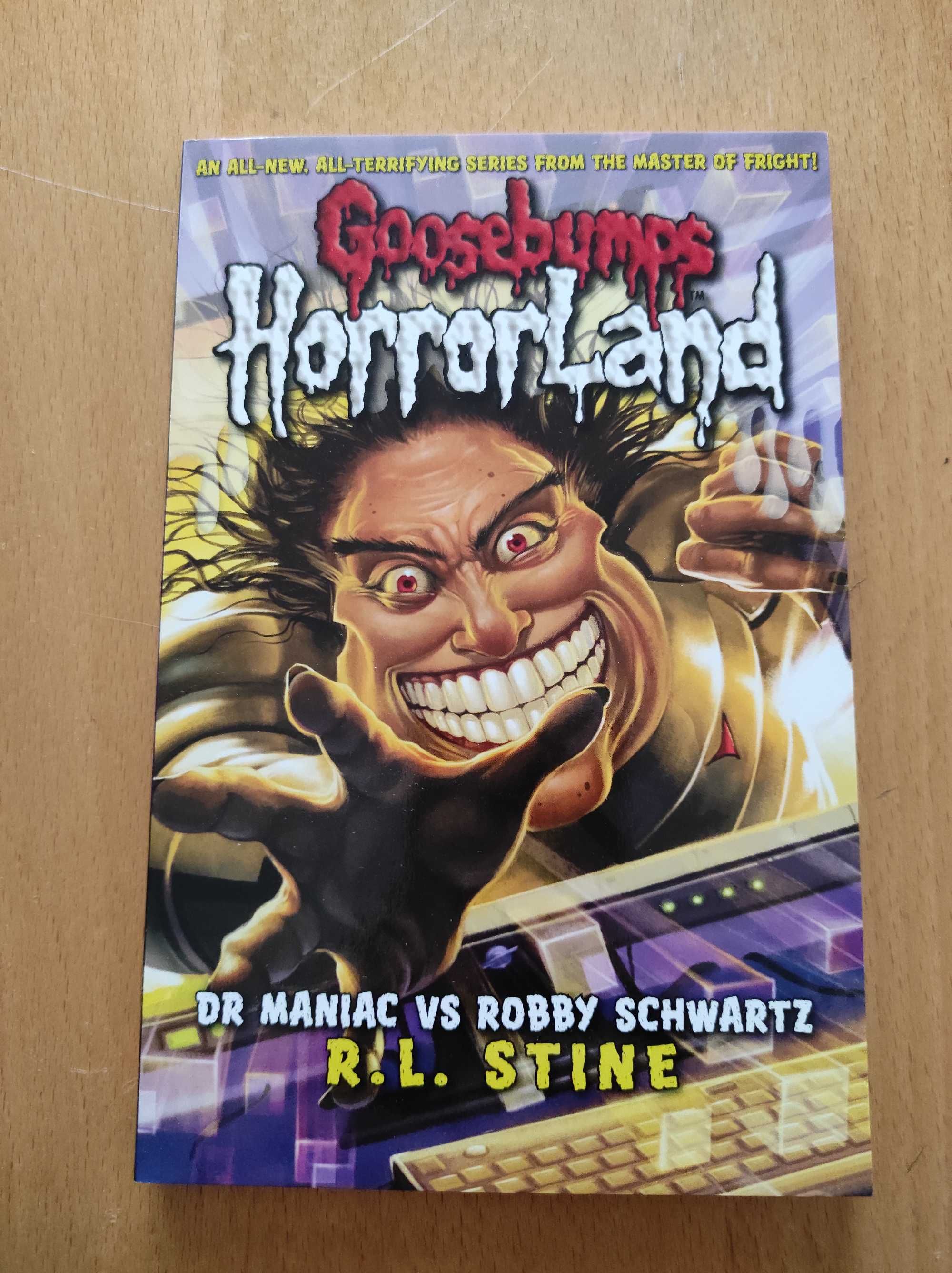 Goosebumps Horror Land - Tom 5 -Dr Maniac vs Robby Schwartz -R.L.Stein