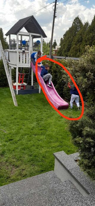 Zjeżdżalnia ogrodowa dla dzieci