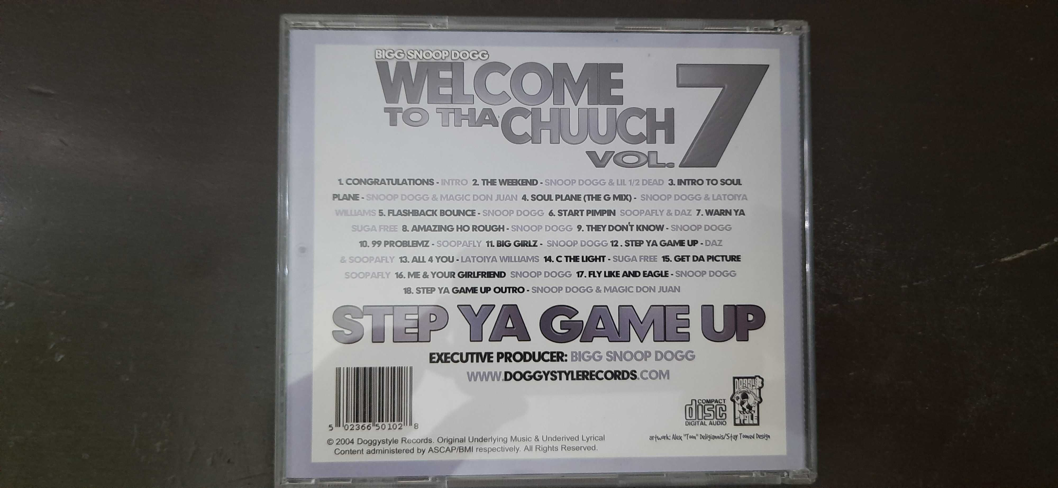 Bigg Snoop Dogg* - Welcome To Tha Chuuch Vol. 7 (Step Ya Game Up)
CD